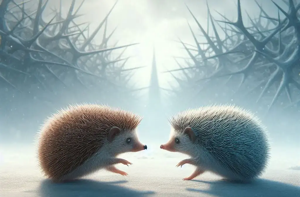 IL DILEMMA DEL PORCOSPINO: QUANTO L’AMORE BRUCIA E IL DISTACCO GELA